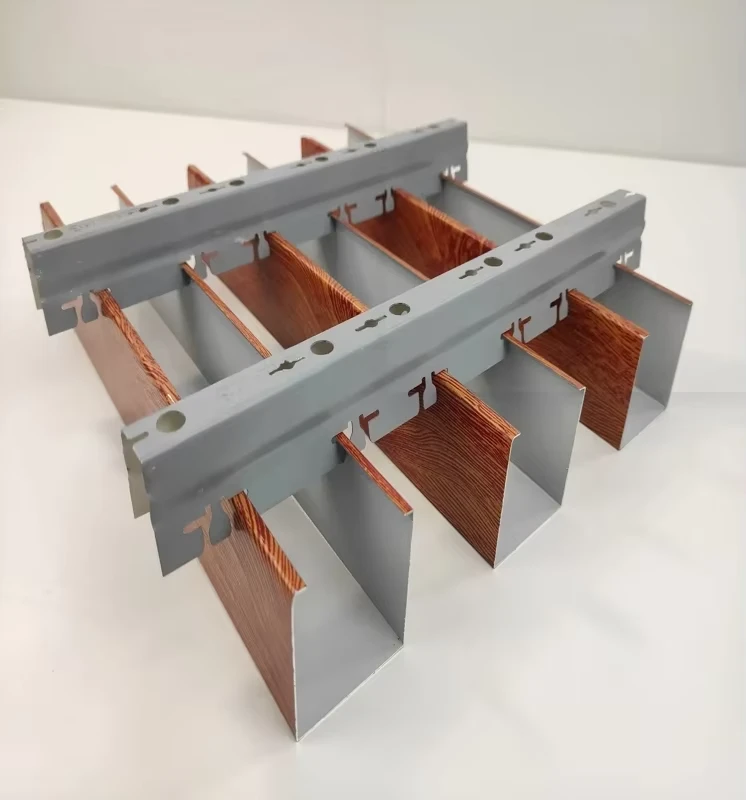 Aluminium U-shaped Baffle Ceiling